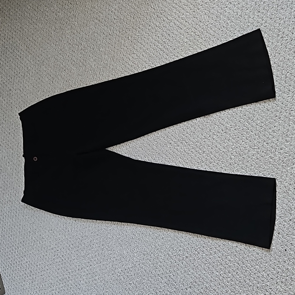 Black business casual women pants